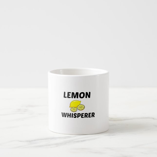 XÍCARA DE ESPRESSO LEMON WHISPERER (Frente)