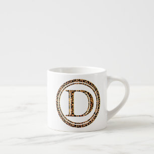 Xícara De Espresso leopardo D