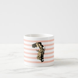 Xícara De Espresso Liberty Leading the People Eugène Delacroix pastel