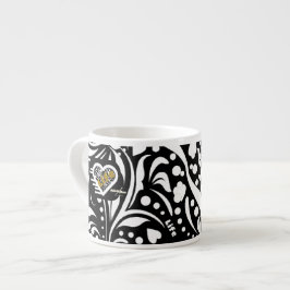 Xícara De Espresso Life Cote Black Espresso Mug, poeta Adiela Akoo