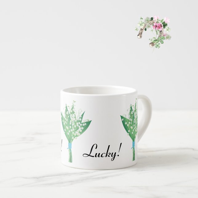 Xícara De Espresso Lily of the Valley - (Criador carregado)