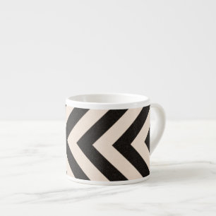 Xícara De Espresso Listras do perigo