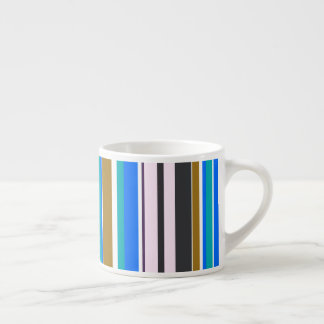 Xícara De Espresso Listras Modernas da Moda