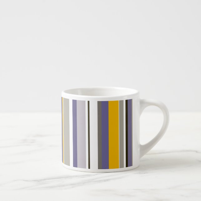 Xícara De Espresso Listras Modernas da Nova Temporada (Direita)