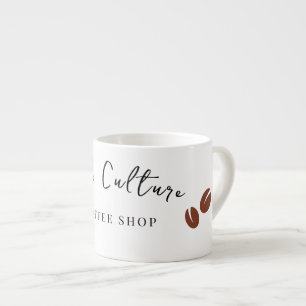 Xícara De Espresso Logotipo de empresa personalizado