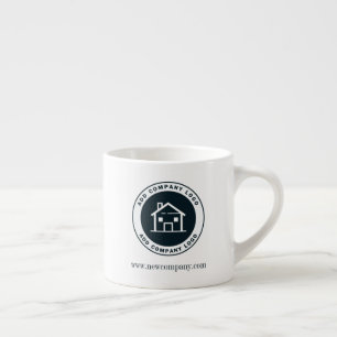 Xícara De Espresso Logotipo Empresarial Personalizado Moderno Promoci
