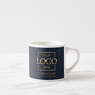 Xícara De Espresso Logotipo Moderno Simples de Marca de Empresa Perso