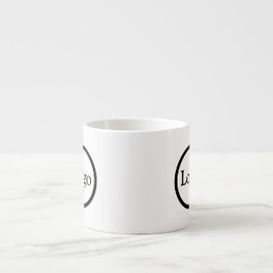 Xícara De Espresso Logotipo simples Promocional de marca comercial