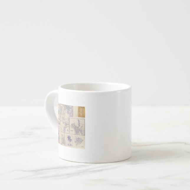 Xícara De Espresso Los Angeles, Califórnia (Frente Esquerda)
