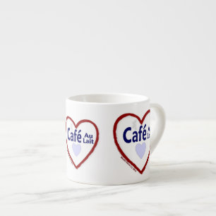 Xícara De Espresso Love Café Au Lait - Espresso Mug