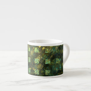 Xícara De Espresso Luzes na Cidade Abstrato Art Espresso Mug