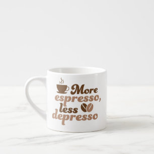 Xícara De Espresso Mais Café Menos Depressão