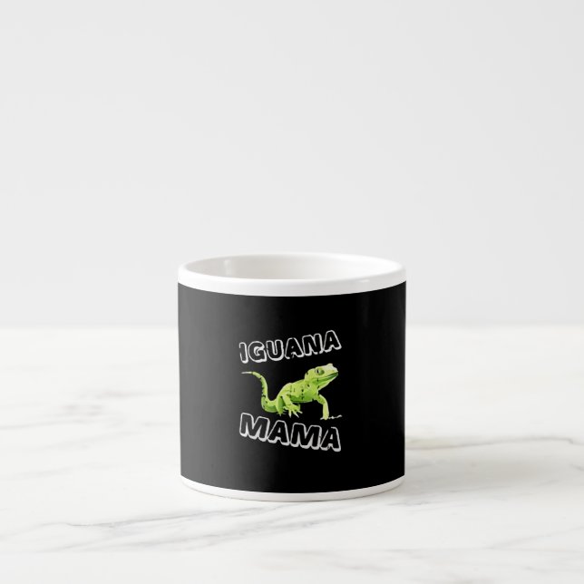 Xícara De Espresso Mama Iguana (Frente)