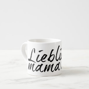 Xícara De Espresso Mamãe favorita