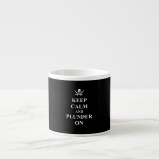 Xícara De Espresso Mantenha a calma e mergulhe