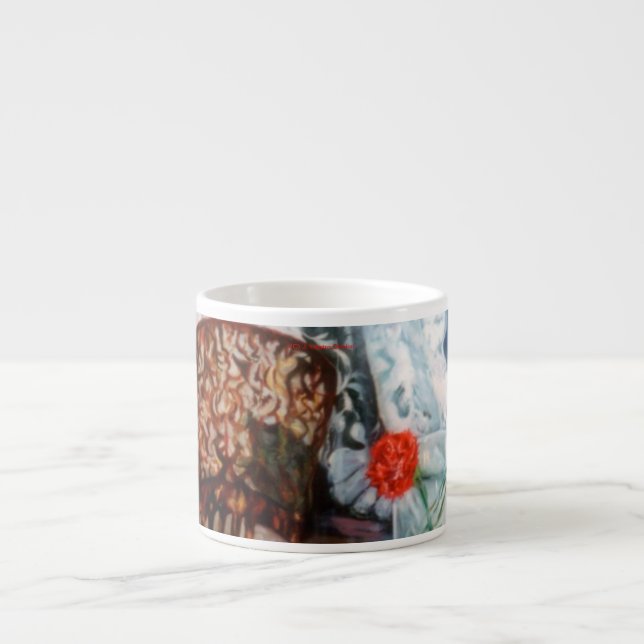 Xícara De Espresso Mantilla española (Frente)