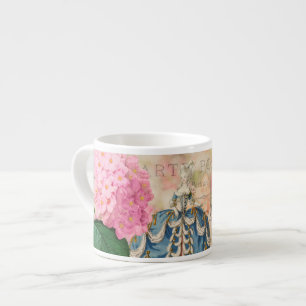 Xícara De Espresso Marie Antoinette Redoute Flores Mug Espresso