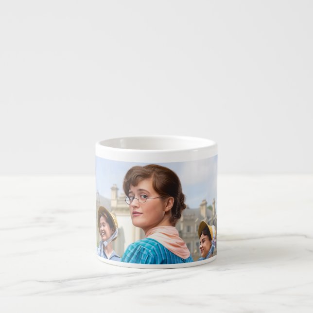 Xícara De Espresso Mary Bennet e suas irmãs (Frente)