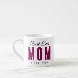 Xícara De Espresso Massagem Personalizada – Melhor Mãe de Todos os Te
