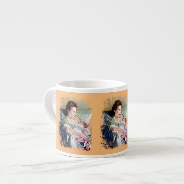 Xícara De Espresso Maternidad (Frente Esquerda)