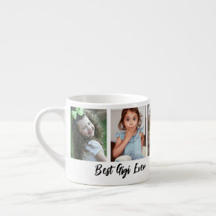 Xícara De Espresso Melhor Gigi de Todos os Tempos Netos 5 Colagem de