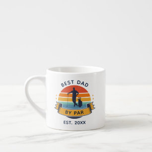 Xícara De Espresso Melhor Pai Por Par Dia dos Pais Amante do Esporte 