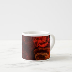 Xícara De Espresso Metamorfose Abstrato Art Espresso Mug