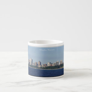 Xícara De Espresso Milwaukee Skyline espresso mug