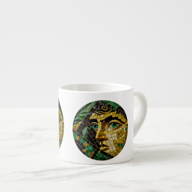 Xícara De Espresso Mistério grego antigo Espresso Mug (Frente Esquerda)