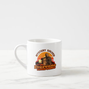 Xícara De Espresso Mistério Resolvido Todos Amam Café Pé Grande