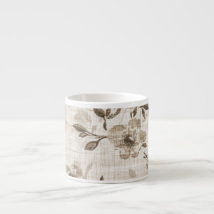 Xícara De Espresso Mocha Bloom Espresso Cup