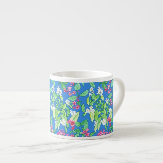 Xícara De Espresso Mock Orange e Weigelia Espresso Mug (Frente Esquerda)