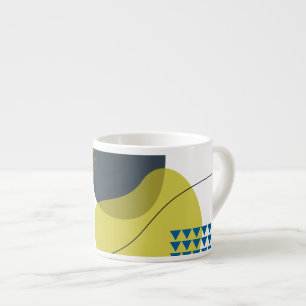 Xícara De Espresso Moderno, Memphis, legal, único, ilustração de t