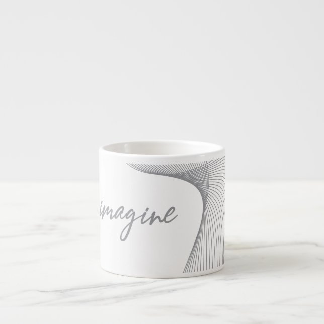 Xícara De Espresso Moderno, simples, design gráfico elegante de Imagi (Frente)
