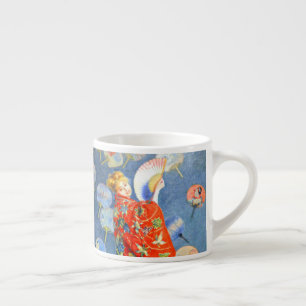 Xícara De Espresso Monet Woman em Figurino Japonês