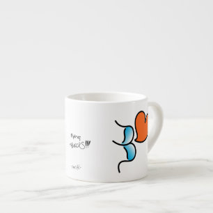 Xícara De Espresso muack voador!! - M