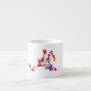 Xícara De Espresso Mug para ventiladores de futebol