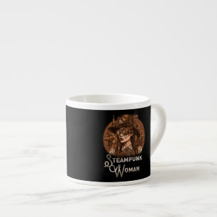 Xícara De Espresso Mulher Steampunk Espresso Mug