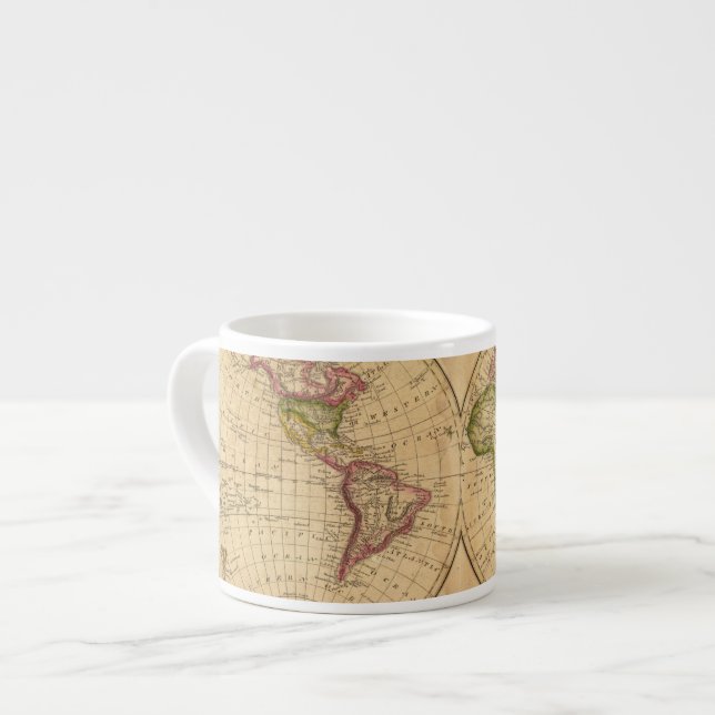 Xícara De Espresso Mundo por Worcester (Frente Esquerda)