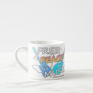 Xícara De Espresso Música de Paz Livre
