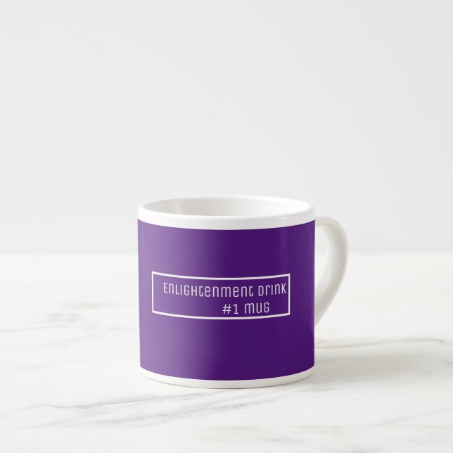 Xícara De Espresso Na moda Espresso Café Iluminismo Beba Mug #1 (Frente Esquerda)