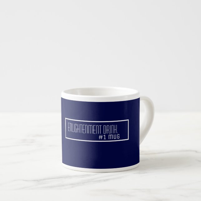 Xícara De Espresso Na moda Espresso Café Iluminismo Beba Mug #1 (Frente Esquerda)