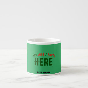 XÍCARA DE ESPRESSO NA MODA MODERNO PERSONALD EMERALD VERIFICOU MARCA