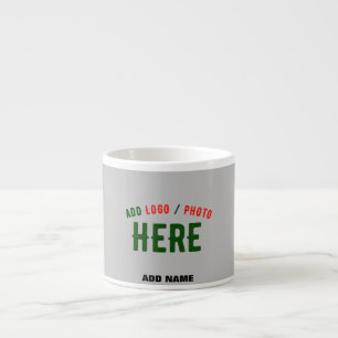XÍCARA DE ESPRESSO NA MODA MODERNO PERSONALIZÁVEL ASH VERIFICADO COM