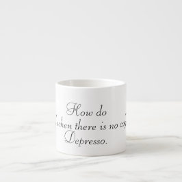 Xícara De Espresso Na moda Mug
