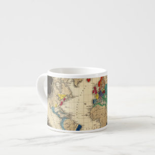 Xícara De Espresso Na restauração Do ANÚNCIO 1660 de Stuarts