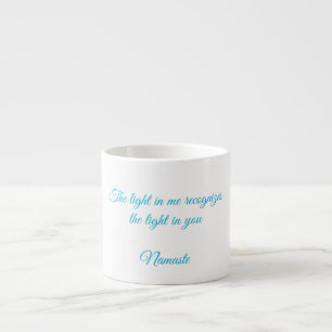 Xícara De Espresso Namaste