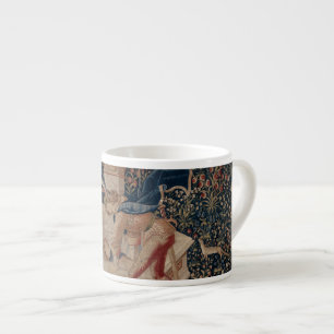 Xícara De Espresso Narciso no Poço, Tapeçaria Medieval