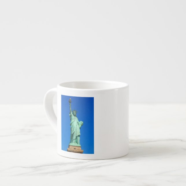 Xícara De Espresso New York, estátua da liberdade (Frente Esquerda)