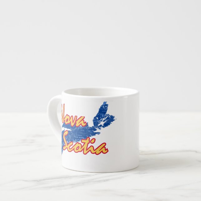 Xícara De Espresso Nova Escócia (Frente Esquerda)